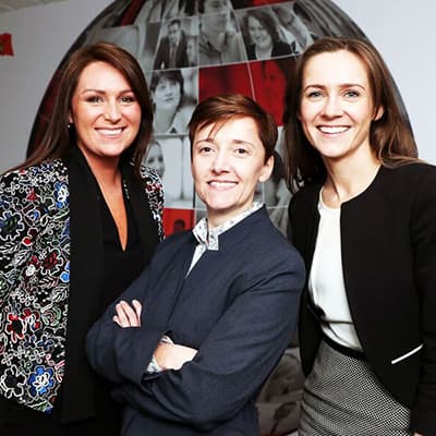 Elizabeth Bradley, Head of Sales Bibby Financial Services Ireland, Suzanne Sweeney, Head of Lending, SBCI & Aoife McGinley, Head of Operations Bibby Financial Services Ireland